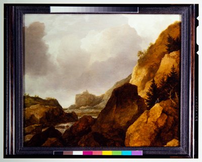 Paesaggio montuoso scandinavo da Allart van Everdingen