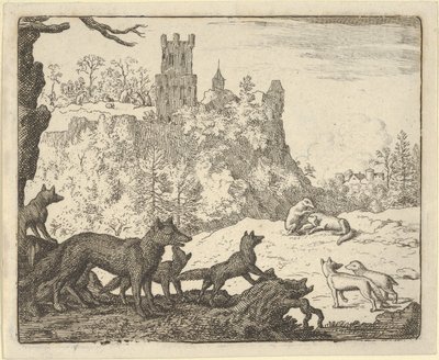 Renard Parte con il Tasso da Allart van Everdingen