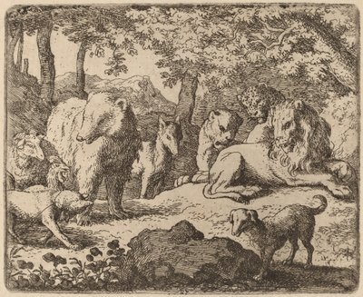 Reynard è rilasciato per raccontare la sua storia da Allart van Everdingen