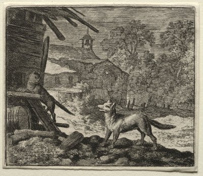 Reynard la volpe: Reynard inganna il gatto da Allart van Everdingen
