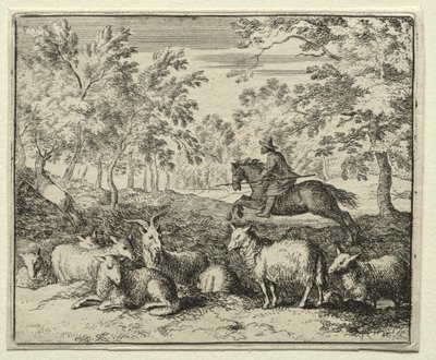 Reynard la Volpe: La caccia al cervo da Allart van Everdingen