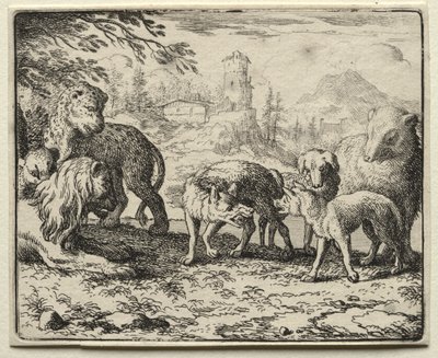 Reynard la volpe: La condanna di Reynard da Allart van Everdingen