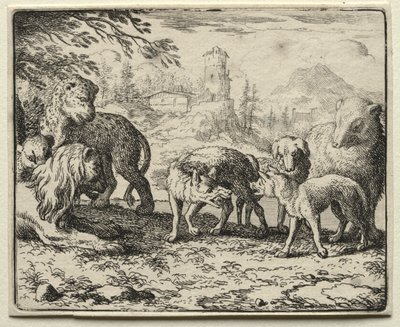Reynard la volpe: La condanna di Reynard da Allart van Everdingen