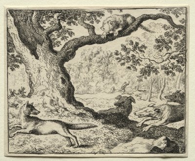 Reynard la Volpe: Il Gatto Sleale da Allart van Everdingen