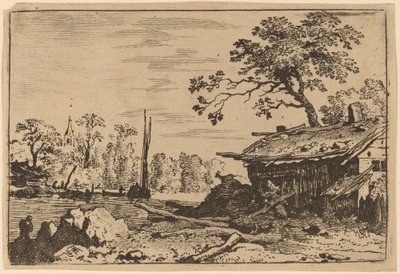 Capanna in rovina da Allart van Everdingen