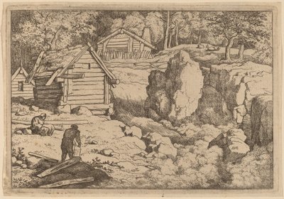 Il falegname, probabilmente c. 1645-1656 da Allart van Everdingen