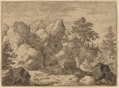 La roccia appuntita da Allart van Everdingen