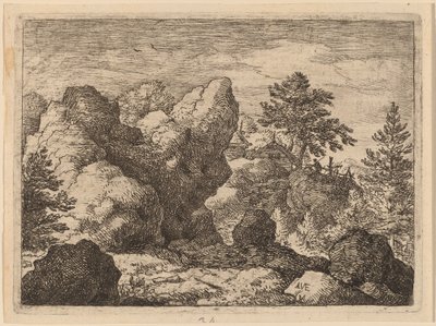 La roccia appuntita da Allart van Everdingen