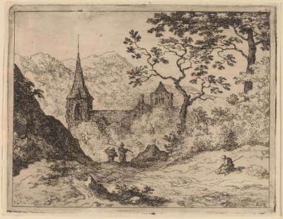 Il Campanile da Allart van Everdingen