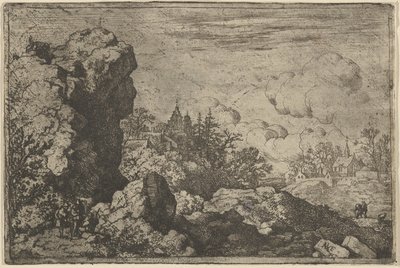 I tre viaggiatori ai piedi dell