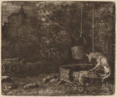 Il lupo e il pozzo da Allart van Everdingen