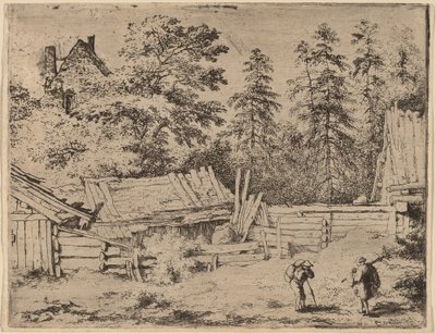 Tre cottage da Allart van Everdingen