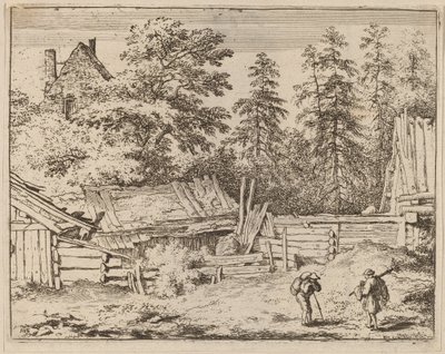 Tre cottage da Allart van Everdingen