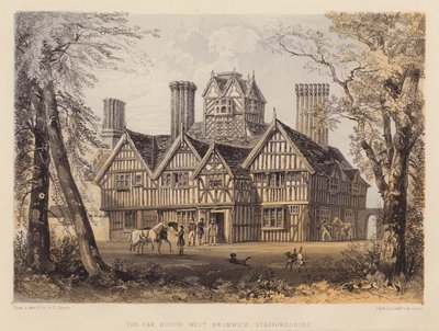 The Oak House, West Bromwich, Staffordshire da Allen Edward Everitt