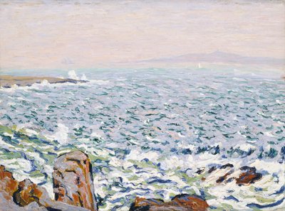 Surf Breaking, Cranberry Island da Allen Tucker