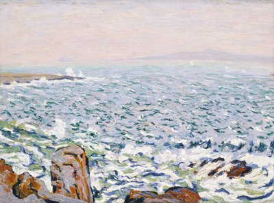 Onda che si infrange, Cranberry Island, 1913 da Allen Tucker