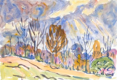 Acquerello no. 63, Strada da Allen Tucker