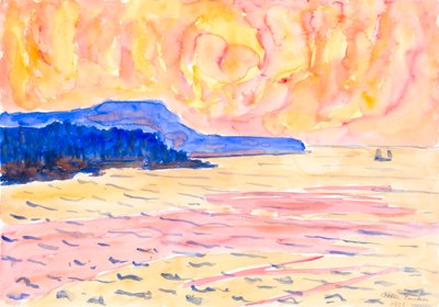 Acquerello n. 6, Costa Azzurra da Allen Tucker