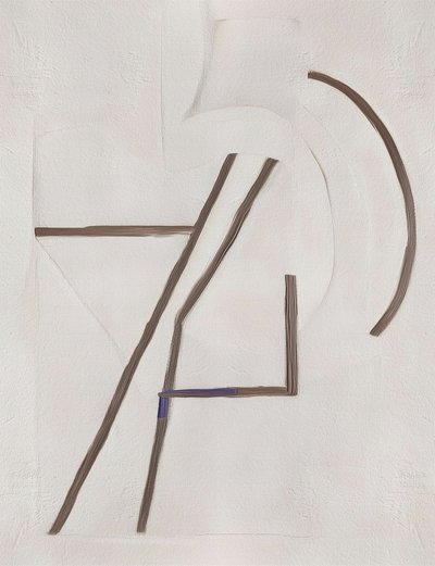 Composizione geometrica astratta da Alma