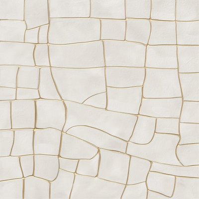 Elegante motivo a squame dorate da Alma
