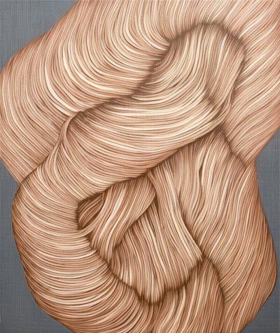 Filamenti astratti e fluidi da Alma