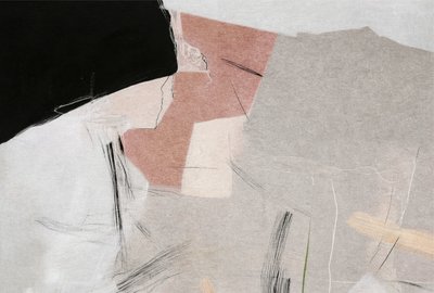 Composizione astratta dai toni tenui da Alma