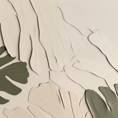 Forme botaniche dai toni tenui da Alma