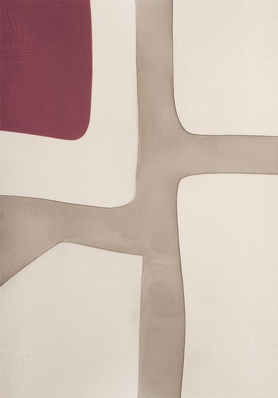 Geometria astratta e serena da Alma