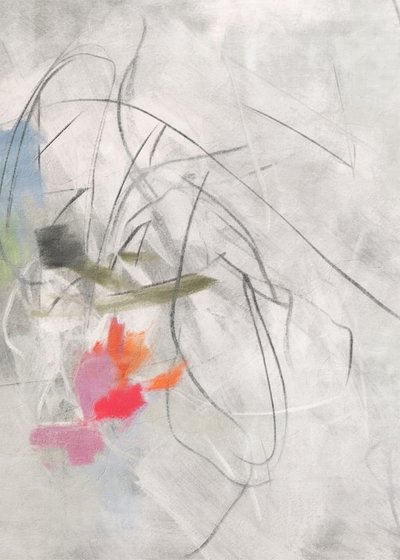 Pennellate astratte e vivaci da Alma