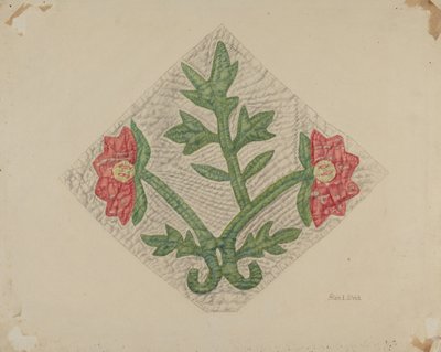 Motivo per trapunta da Alois E. Ulrich