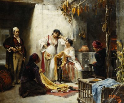 Una decisione difficile, 1893 da Alois Hans Schram