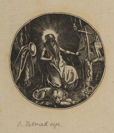 San Girolamo, XIX secolo da Alois Petrak