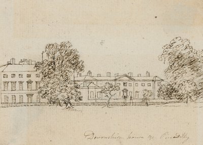Devonshire House, Piccadilly, Londra da Alois Schonn