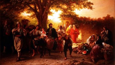 Scena festiva da Alois Schonn