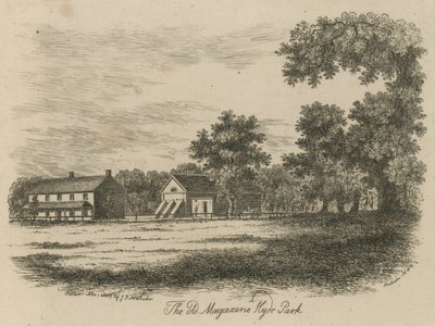 Il vecchio Magazine, Hyde Park, Londra da Alois Schonn
