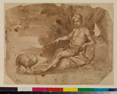 Giovane San Giovanni Battista da Alonso (workshop of) Cano