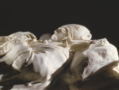Tomba del Cardinale Tavera (dettaglio della testa) da Alonso Berruguete