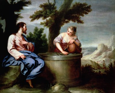 Gesù e la Samaritana da Alonso Cano
