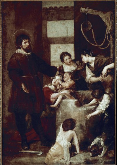 San Isidoro il lavoratore e il miracolo del pozzo da Alonso Cano