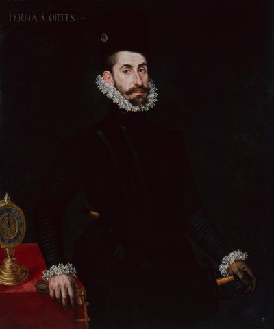 Ritratto di Hernan Cortes da Alonso Sánchez Coello