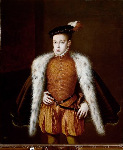 Ritratto del Principe Don Carlos da Alonso Sánchez Coello