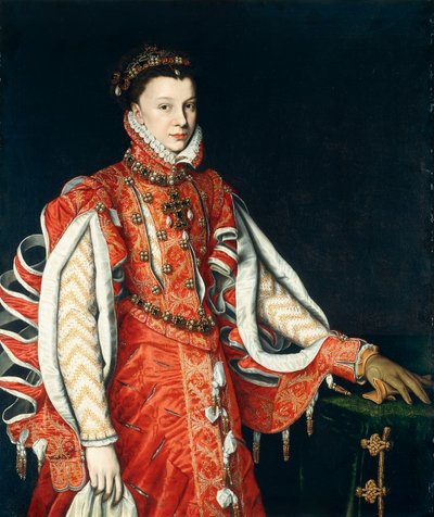 Elisabetta di Valois da Alonso Sánchez Coello