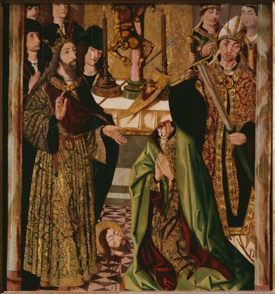 La decapitazione di San Tommaso in India da Alonso de Sedano