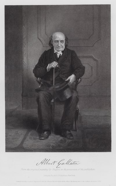 Albert Gallatin da Alonzo (after) Chappel