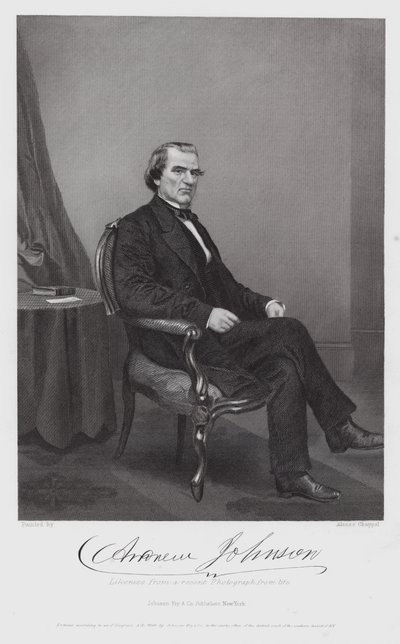 Andrew Johnson da Alonzo (after) Chappel