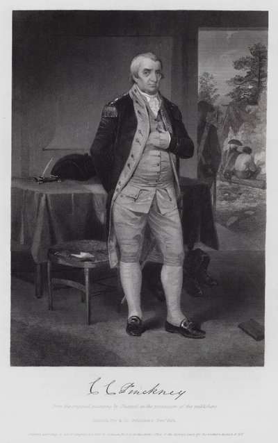 Charles Cotesworth Pinckney (incisione) da Alonzo (after) Chappel
