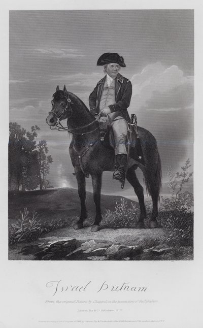 Israel Putnam (incisione) da Alonzo (after) Chappel
