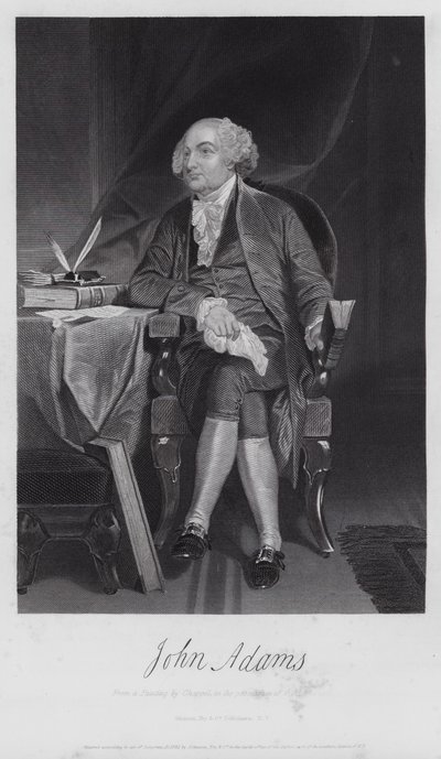 John Adams da Alonzo (after) Chappel