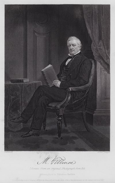 Millard Fillmore (incisione) da Alonzo (after) Chappel