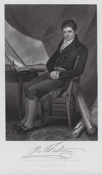 Robert Fulton (incisione) da Alonzo (after) Chappel